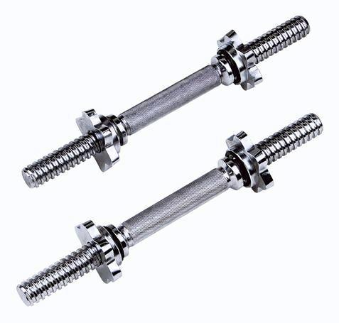 MANUBRIO CROMATO 35 cm(CHIUSURA FARFALLA)