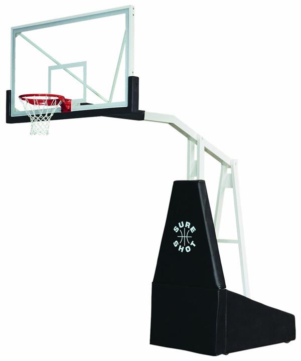 IMPIANTO BASKET TRAPORTABILE FIBA MECCANICO
