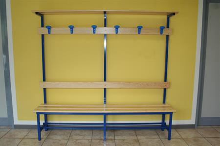 PANCA SPOGLIATOIO MT.2 COMPLETA MM.30X30