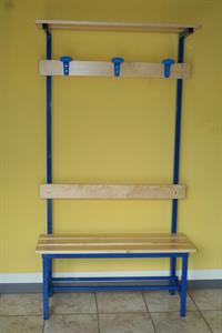 PANCA SPOGLIATOIO MT.1 COMPLETA MM.30X30