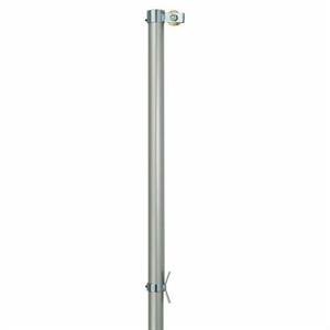 ASTA ALLUMINIO Ø 32 cm.350 C/CARRUCOLA