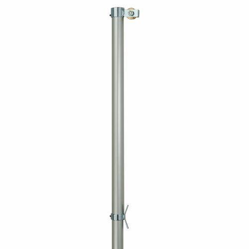 ASTA ALLUMINIO Ø 32 cm.300 C/CARRUCOLA