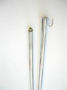 ASTA FERRO CROMATO Ø 22 cm.210 2PZ