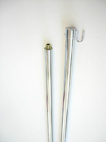 ASTA FERRO CROMATO Ø 22 cm.210 2PZ
