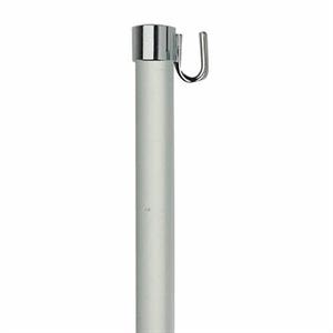 ASTA ALLUMINIO D.22 CM.200 1PZ.