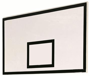 TABELLONE BASKET LEGNO BILAM.180x105 ESCLUSO TELAIO S/FORI