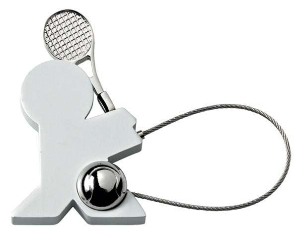PORTACHIAVE OMINO TENNIS
