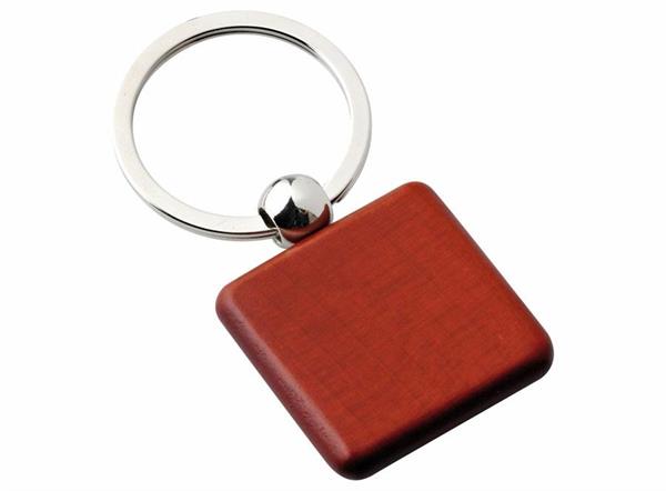 PORTACHIAVE LEGNO QUADRATO