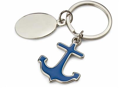 PORTACHIAVE ANCORA BLU