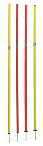 PALETTO SLALOM RINFORZATO PUNTA ACCIAIO ø 32 H.CM.170
