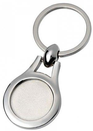 PORTACHIAVE CROMATO CON INCAVO