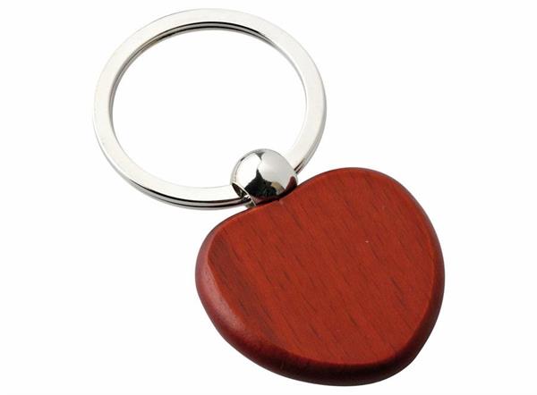 PORTACHIAVE LEGNO CUORE