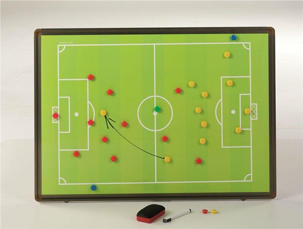 LAVAGNA CALCIO A PARETE 90x60 MAGNETICA