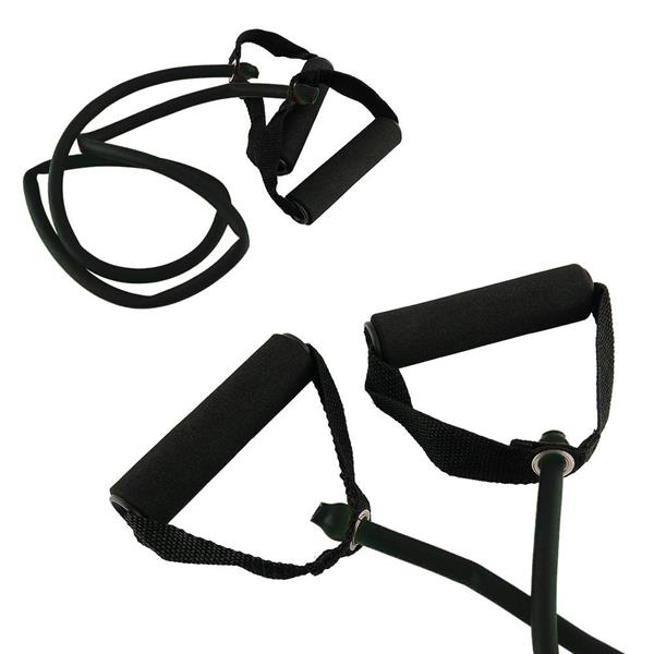 TUBO ELASTICO CON MANIGLIE STRONG 60x12x1200 NERO IMPUGNATURA SOFT