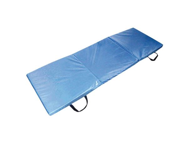 MATERASSINO PIEGHEVOLE 178x61x5 IMBOTTITO BLU C/ZIP SFODERABILE