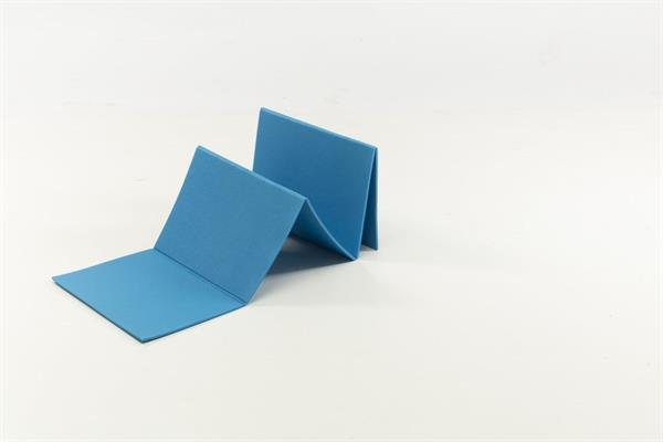MATERASSINO PIEGHEVOLE IN 5 SEZ.175x50x0.8 AZZURRO