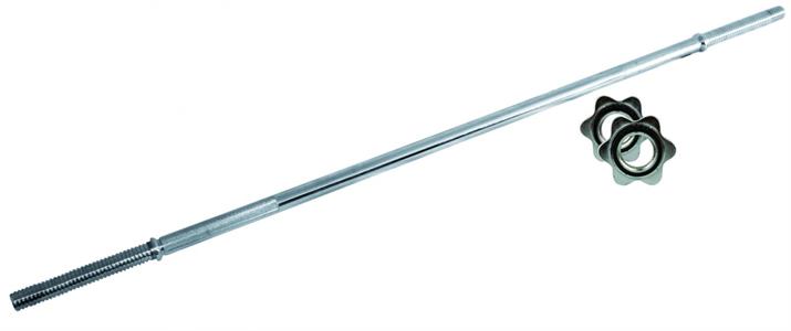 BILANCIERE CROMATO 180 cm. CHIUSURA A VITE