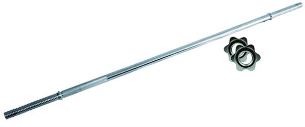 BILANCIERE CROMATO 180 cm. CHIUSURA A VITE