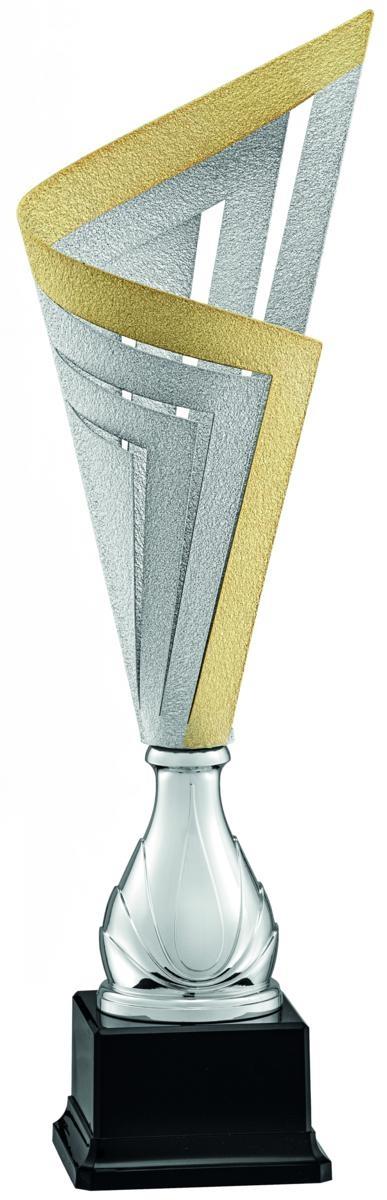 COPPA SPORTIVA LASER ARG/ORO Ø 16 h.55