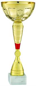 COPPA SPORTIVA ORO/ROSSO Ø 12 h.30