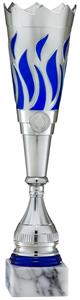COPPA SPORTIVA PL ARG/BLU  h.36 Ø 10